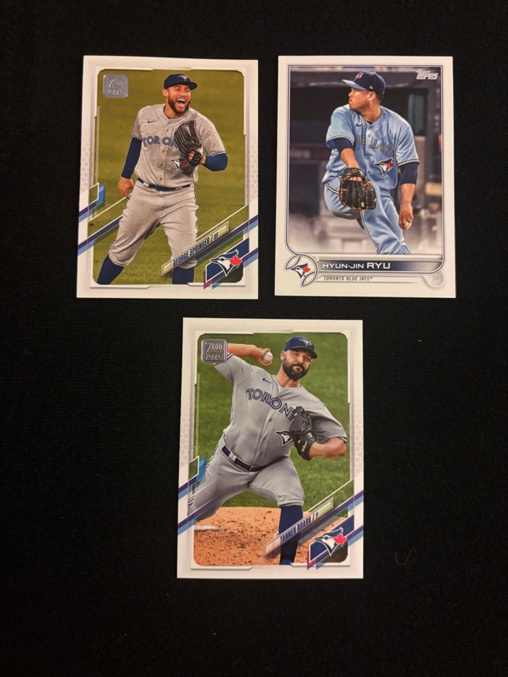 Topps Toronto Blue Jays Cards - Gray/Blue/White Rookie Set